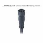 le déclencheur de capteur de 4A 250V câblent l'extrémité libre en plastique non protégée M12 8 Pin Female Cable