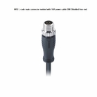 C.A. M12 L code 5 Pin Connector de 5M Sensor Actuator Cable 16A 690V