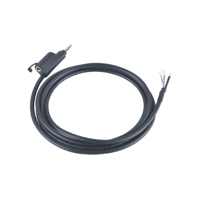 Adapté aux besoins du client 2 millimètres flexibles de stéréo Mini Plug Cable de Pin Electrical Wire Harness High 3,5