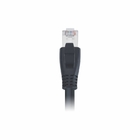 Le CEI 60603 7 7 halogène du câble RJ45 8P8C PUR de correction d'Ethernet de Cat6a libre
